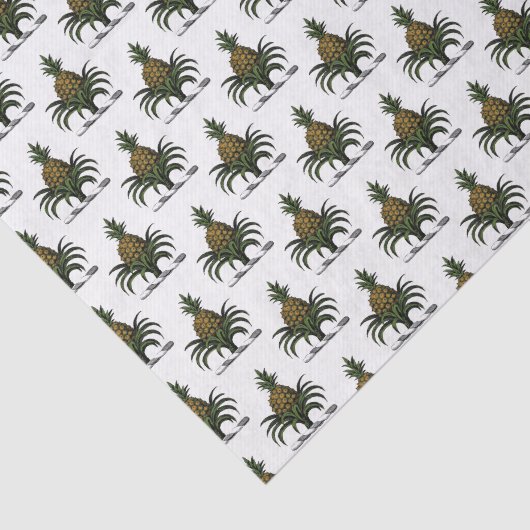 紋章名門私立校風のパイナップルのクレスト色WT 薄葉紙 (詳細)