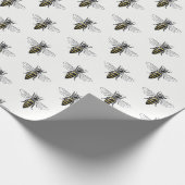 紋章名門私立校風のヴィンテージビー#2コート・オブ・アームズC ラッピングペーパー (角)