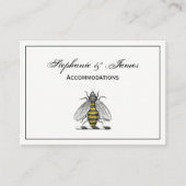 紋章名門私立校風のCの紋章の紋章の紋章ヴィンテージビーコート 名刺 (正面)