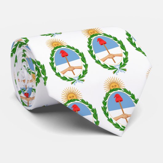 紋章学の記号アルゼンチンの公式の紋章付き外衣 ネクタイ (ロール)