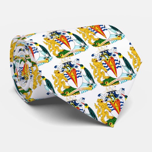 紋章学イギリスの南極公式の紋章付き外衣 ネクタイ (ロール)