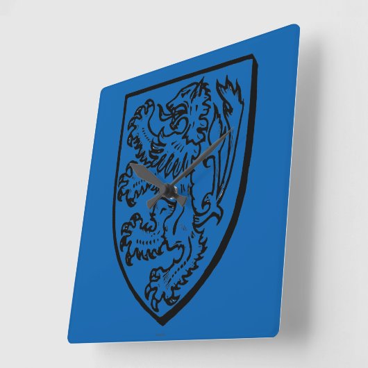 紋章学 スクエア壁時計 (傾斜)