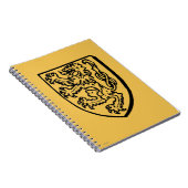 紋章学: ライオン ノートブック (右側)