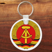 紋章東ドイツ公式の紋章の紋章 キーホルダー (正面)