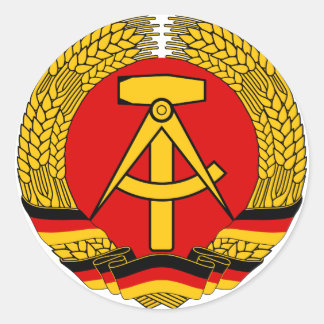 紋章東ドイツ公式の紋章の紋章 ラウンドシール