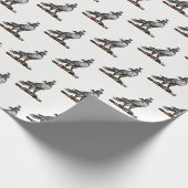 紋章狩り《鳥》ハヤブサ着用ヘルメットフードC ラッピングペーパー (角)