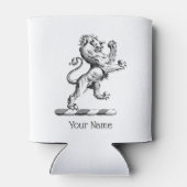 紋章獅子立紋章 缶クーラー (裏面)