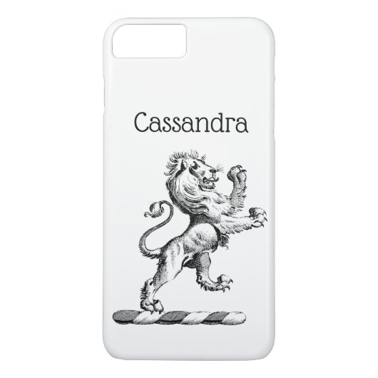 紋章獅子立紋章 Case-Mate iPhoneケース (裏面)