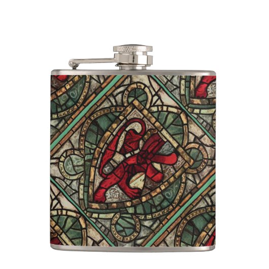 紋章獅子 フラスク (正面)