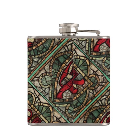 紋章獅子 フラスク (裏面)