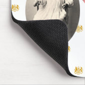 紋章王室ののある英国の娘 マウスパッド (コーナー)