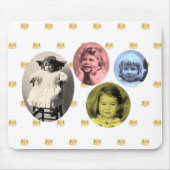 紋章王室ののある英国の娘 マウスパッド (正面)