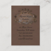 紋章~名刺/エンブレム·クラ王室のウン·ラージ 名刺 (裏面)