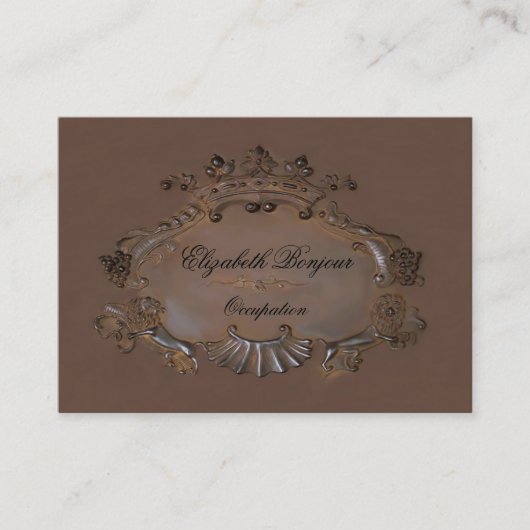 紋章~名刺/エンブレム·クラ王室のウン·ラージ 名刺 (正面)