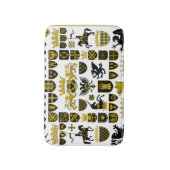 紋章、象徴的なデザイン。 バスマット (正面縦)