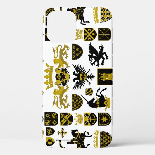 紋章、象徴的なデザイン。 Case-Mate iPhoneケース (裏面)