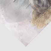 納屋で眠っている馬と男の最高の子"友達" 薄葉紙 (詳細)