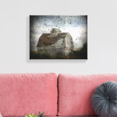 納屋と鳥 キャンバスプリント (インサイチュ (リビング))