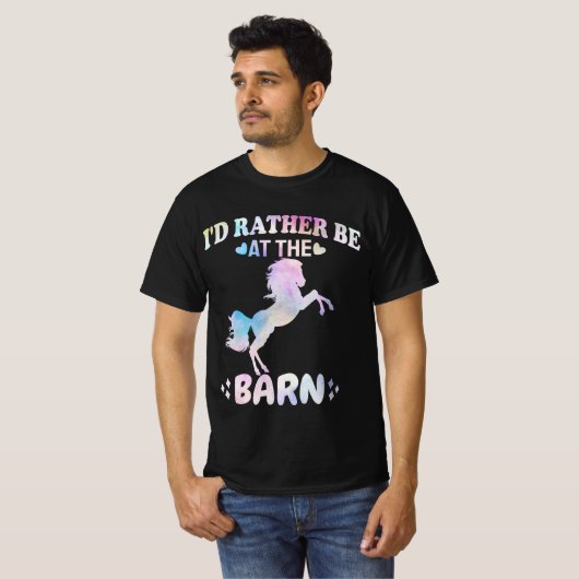 納屋にいるほうがましだ Tシャツ (正面フル)