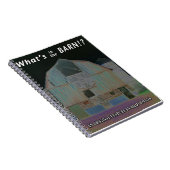 納屋に何がある!?便利なポスター ノートブック (右側)