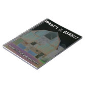 納屋に何がある!?便利なポスター ノートブック (左側)