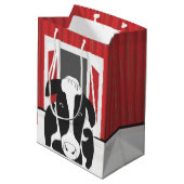 納屋のある田舎牛MGB ミディアムペーパーバッグ (裏面アングル)