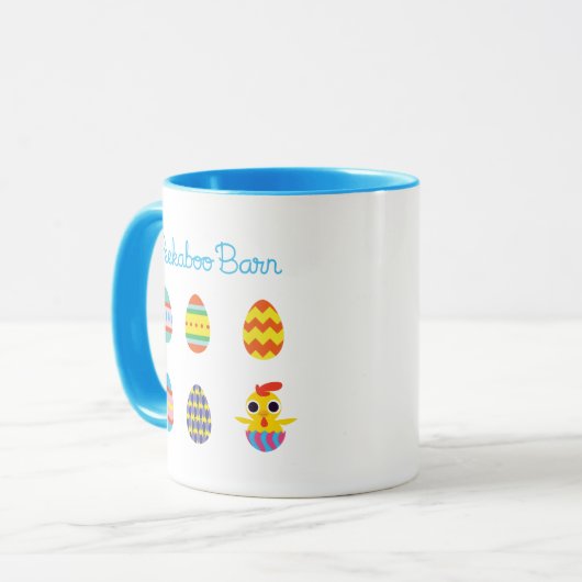 納屋のイースターピーカーブ式|イースターエッグ2 マグカップ (正面左)
