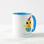 納屋のイースターピーカーブ式|強盗ひよこ2 マグカップ (正面右)