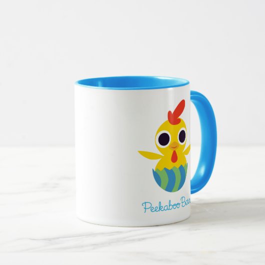 納屋のイースターピーカーブ式|強盗ひよこ2 マグカップ (正面右)