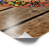 納屋のサイン～16進数のサイン～雄鶏～松のコーン～に注ぐ フォトプリント            (角)