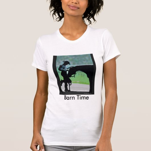 納屋のタイムのTシャツ Tシャツ (正面)
