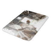 納屋のヘレフォードカウアンドルースター バスマット (アングル)