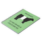 納屋のメモを表示 – 家畜出展者はカスタマイズ可能 ノートブック (左側)