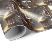 納屋の中のリトルドラマー・ボーイ ラッピングペーパー (ロールコーナー)