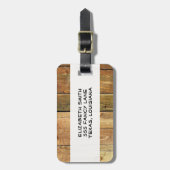 納屋の壁、木、木の板、板素朴、 ラゲッジタグ (正面縦)