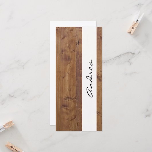 納屋の壁、木、木製の板、あなたの名前 (正面/裏面インサイチュ)