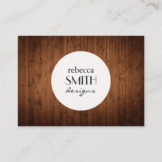 納屋の壁、木、板、大工、木工師 名刺 (正面)