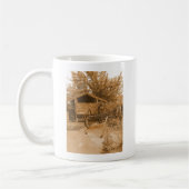 納屋の後ろ コーヒーマグカップ (左)