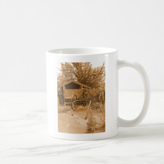 納屋の後ろ コーヒーマグカップ (右)