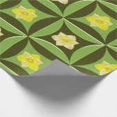 納屋の扉の穴の割れ ラッピングペーパー (角)