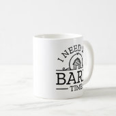 納屋の時間が必要だ コーヒーマグカップ (正面右)