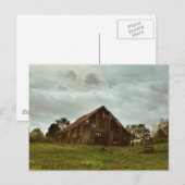 納屋の朝 ポストカード (正面/裏面)