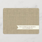 納屋の木とひまわりの写真 Save the Date セーブザデート (裏面)