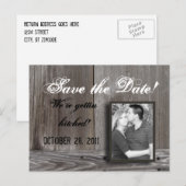 納屋の木のはがきを保存する 案内ポストカード (正面/裏面)