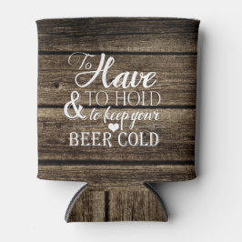 納屋の木を抱え素朴る結婚 缶クーラー