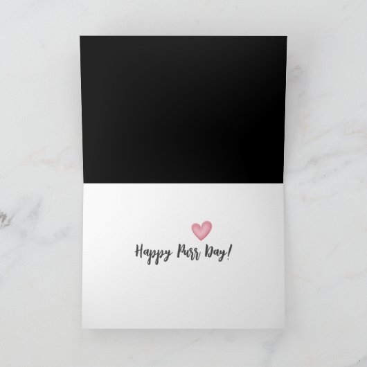 納屋の猫の誕生日 カード (内部)