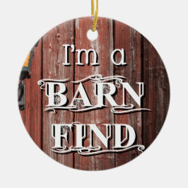 納屋の発見 セラミックオーナメント