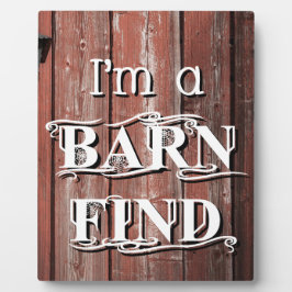 納屋の発見 フォトプラーク