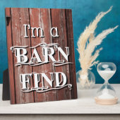 納屋の発見 フォトプラーク (側面)