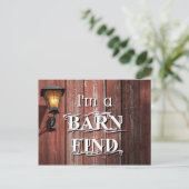 納屋の発見 ポストカード (スタンド正面)